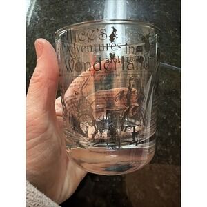 Whiskey Glass Alice in Wonderland Literature Rocks Glass Chapter 1 Laser Engrave